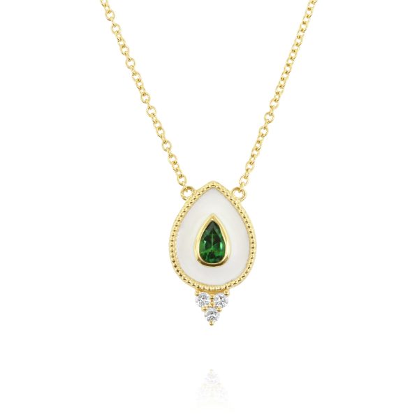 Regalia Small Td. Green Tourmaline Pendant
