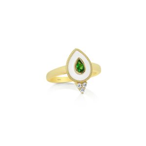 Regalia Small Td. Green Tourmaline Ring