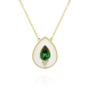 Regalia Td. Green Tourmaline Pendant