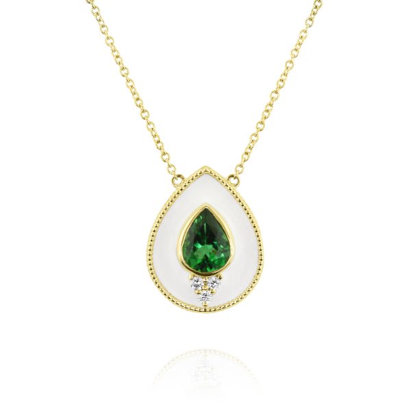 Regalia Td. Green Tourmaline Pendant