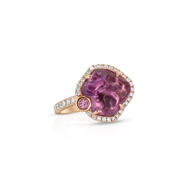 Dual-Sapphire Cocktail Ring - Image 2