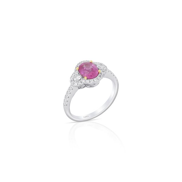 Pink Sapphire Ring - Image 2