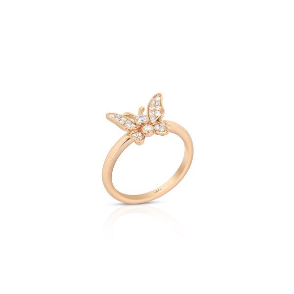 Diamond Butterfly Ring - Image 2