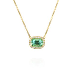 Green Tourmaline Pendant