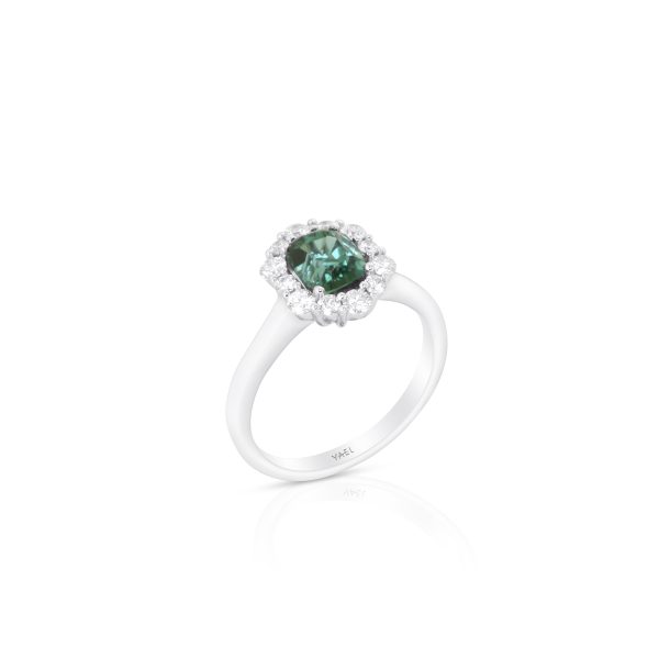 Oval Green Tourmaline Ring - Image 2