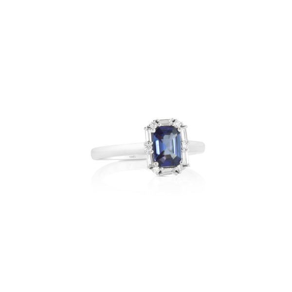 Emerald-Cut Sapphire Ring - Image 2