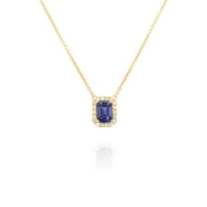 Blue Sapphire Pendant