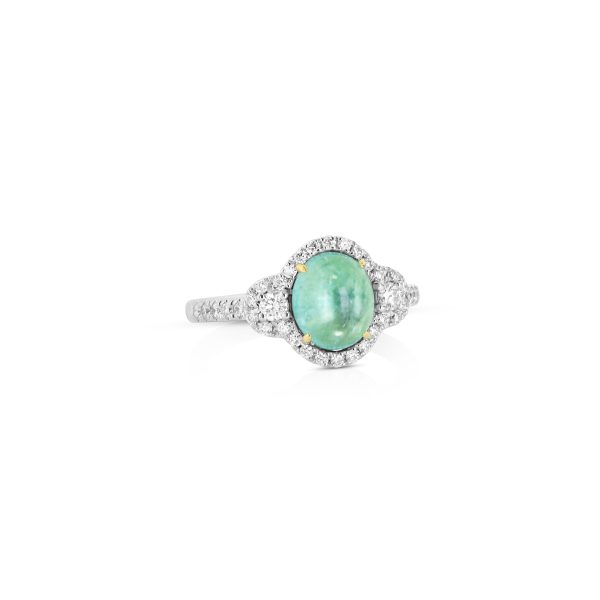 Classic Oval Paraiba Ring - Image 2