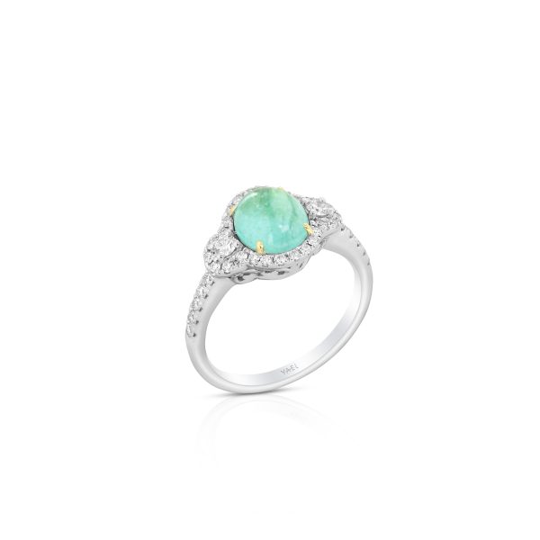 Classic Oval Paraiba Ring - Image 3