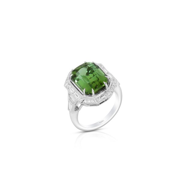 Green Tourmaline Ring - Image 2