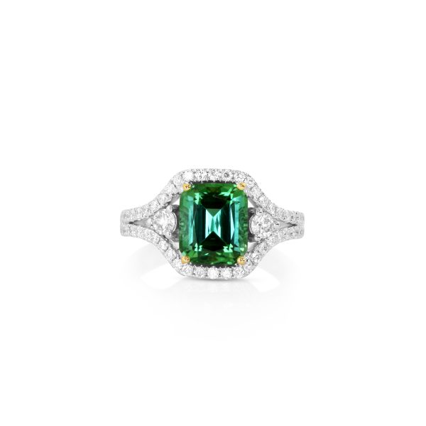 Green Tourmaline Ring
