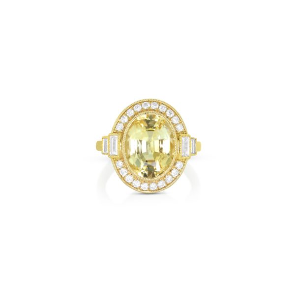 Yellow Sapphire Ring