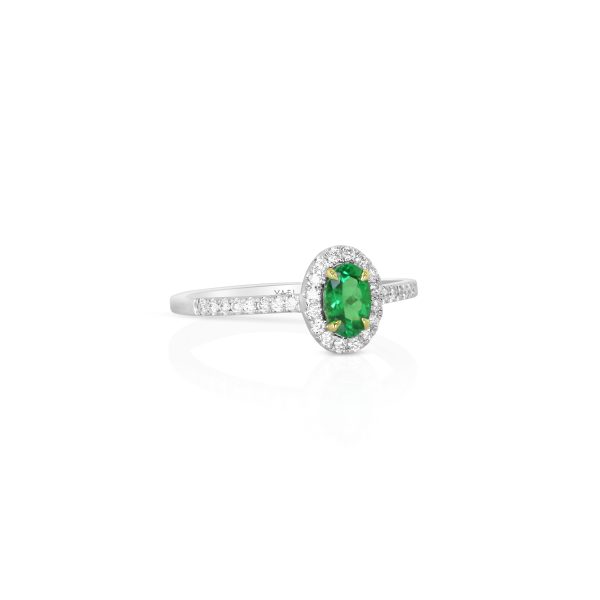 Petite Tsavorite Ring - Image 3