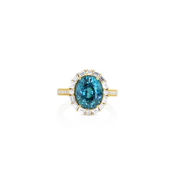 Blue Zircon Ring - Image 2