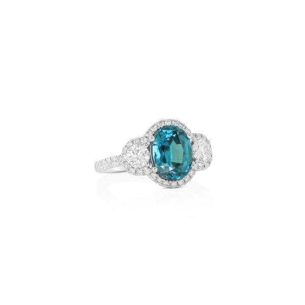 Blue Zircon Ring - Image 2