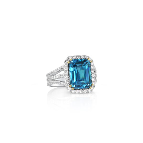 Blue Zircon Ring - Image 2