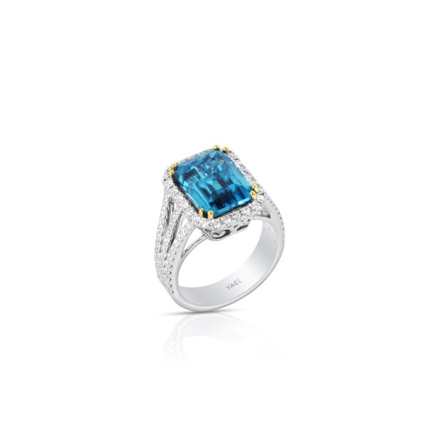 Blue Zircon Ring - Image 3