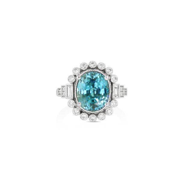 MoDeco Blue Zircon Ring