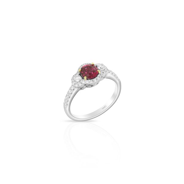 Ruby Halo Ring - Image 2
