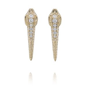 Vintage-Inspired Diamond Dagger Earrings