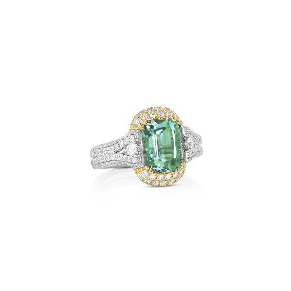 Green Tourmaline Ring - Image 2