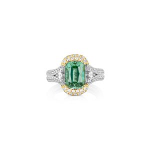 Green Tourmaline Ring