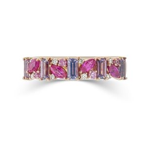Pink & Purple Ombre Ring