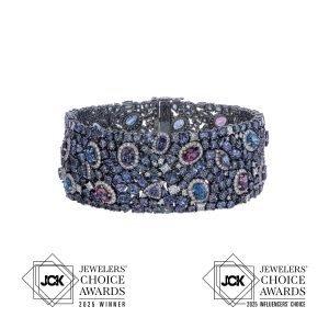 Color Change Garnet and Spinel Cuff
