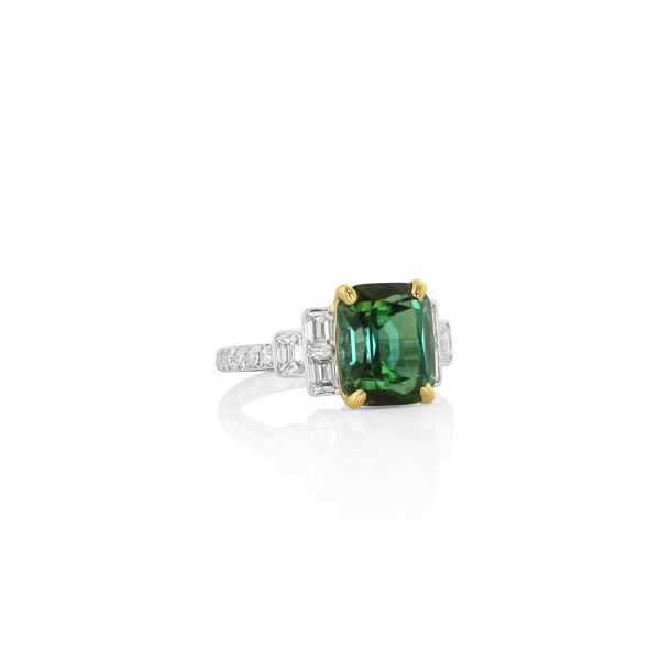 Green Tourmaline Ring - Image 2