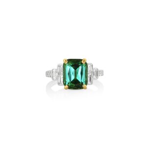 Green Tourmaline Ring