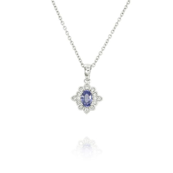 Ice Blue Sapphire Ring
