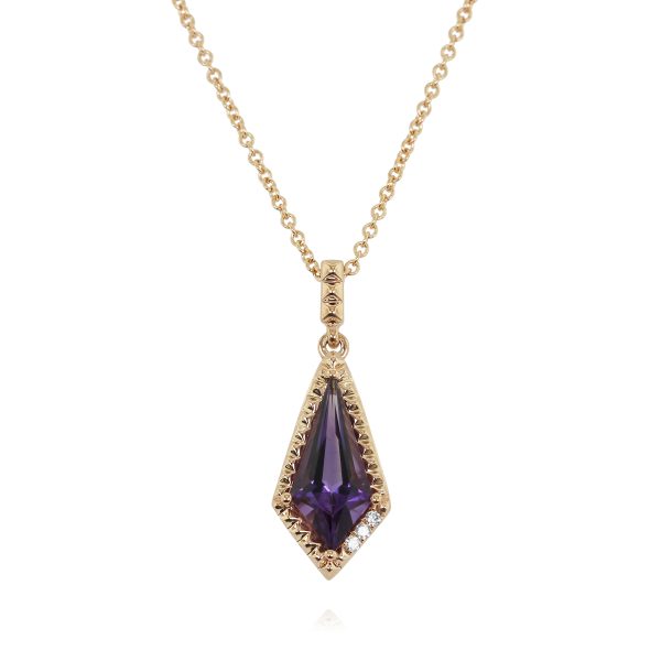 Kite Amethyst Pendant - Image 2