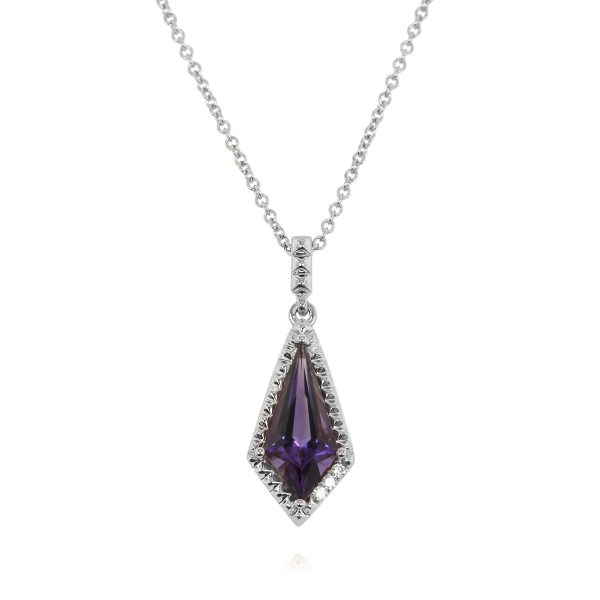 Kite Amethyst Pendant - Image 3