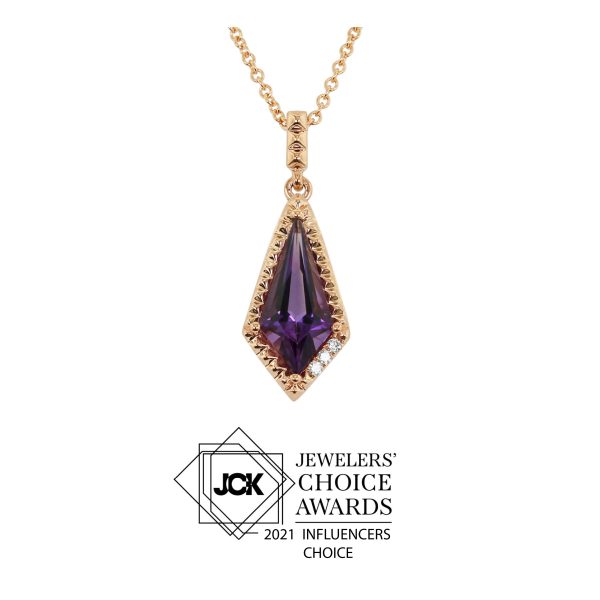 Kite Amethyst Pendant