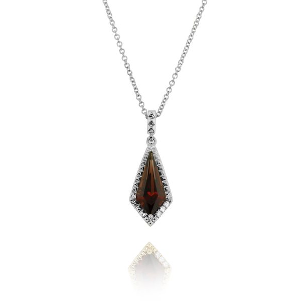 Kite Red Garnet Pendant - Image 2