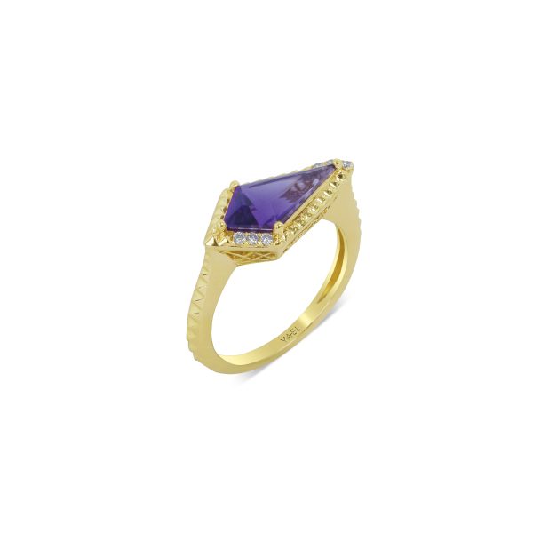 Kite Amethyst Ring - Image 3
