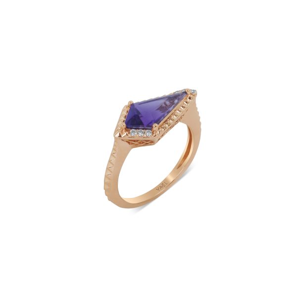 Kite Amethyst Ring - Image 4