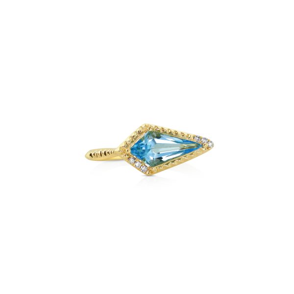 Kite Swiss Blue Topaz Ring - Image 2