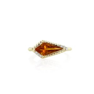 Kite Citrine Ring