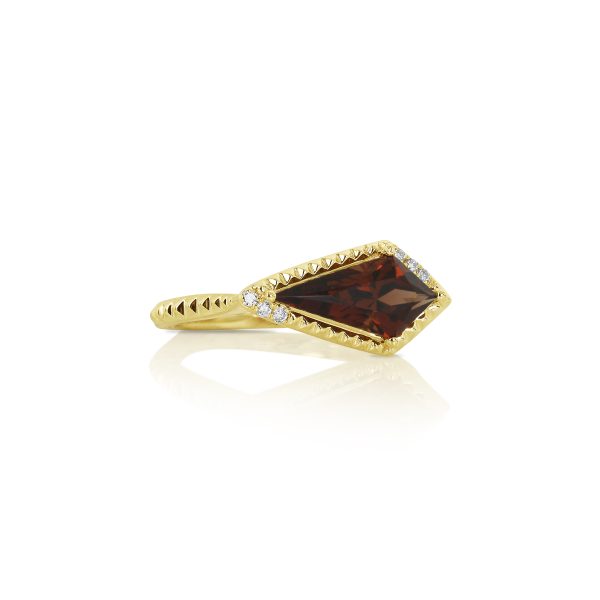 Kite Red Garnet Ring - Image 2