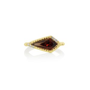Kite Red Garnet Ring