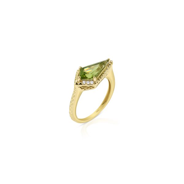 Kite Peridot Ring - Image 2