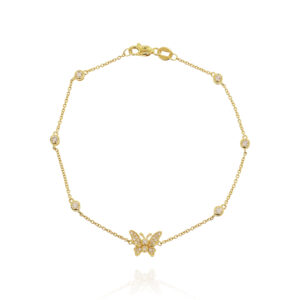 Butterfly Diamond Bracelet